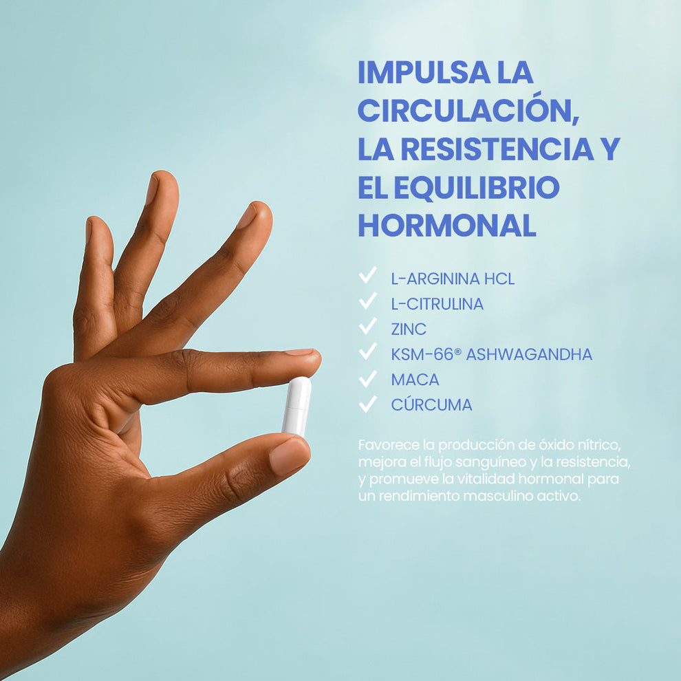 VIRIL NAD para hombres x60 cápsulas - Recupera la virilidad