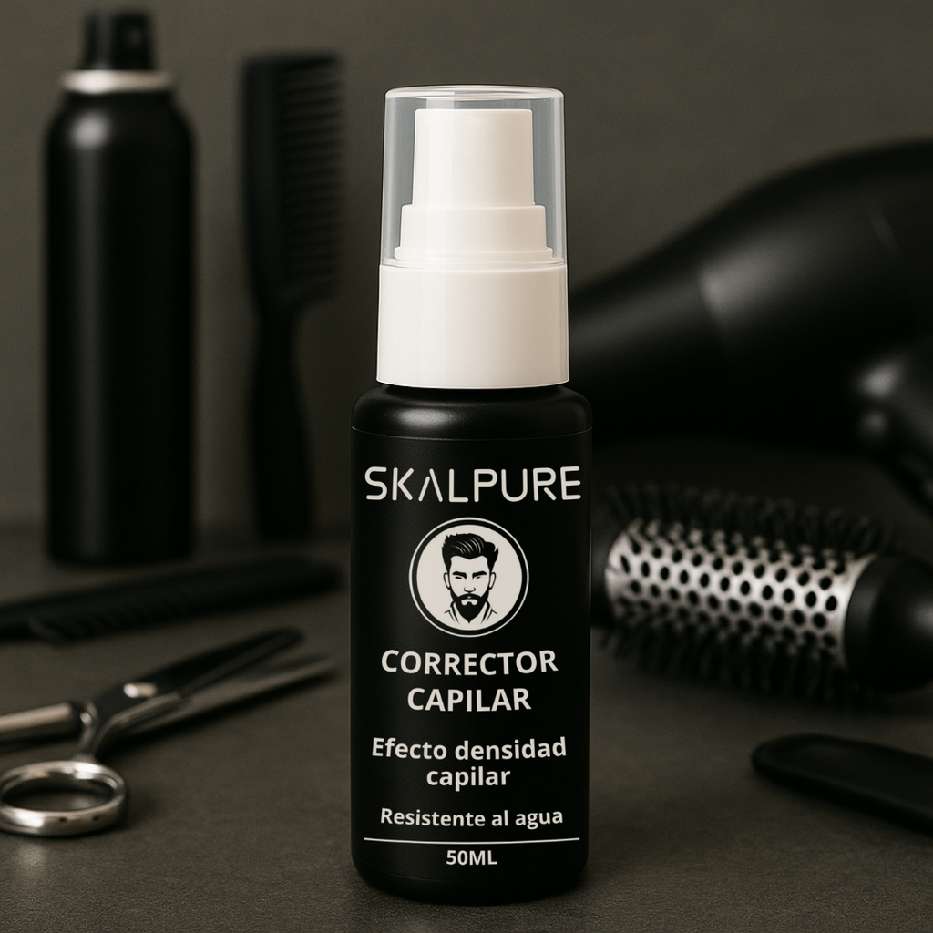 SKALPURE Corrector Capilar Profesional - Recupera al instante el volumen de tu cabello sin residuos, sin manchas, sin complicaciones.