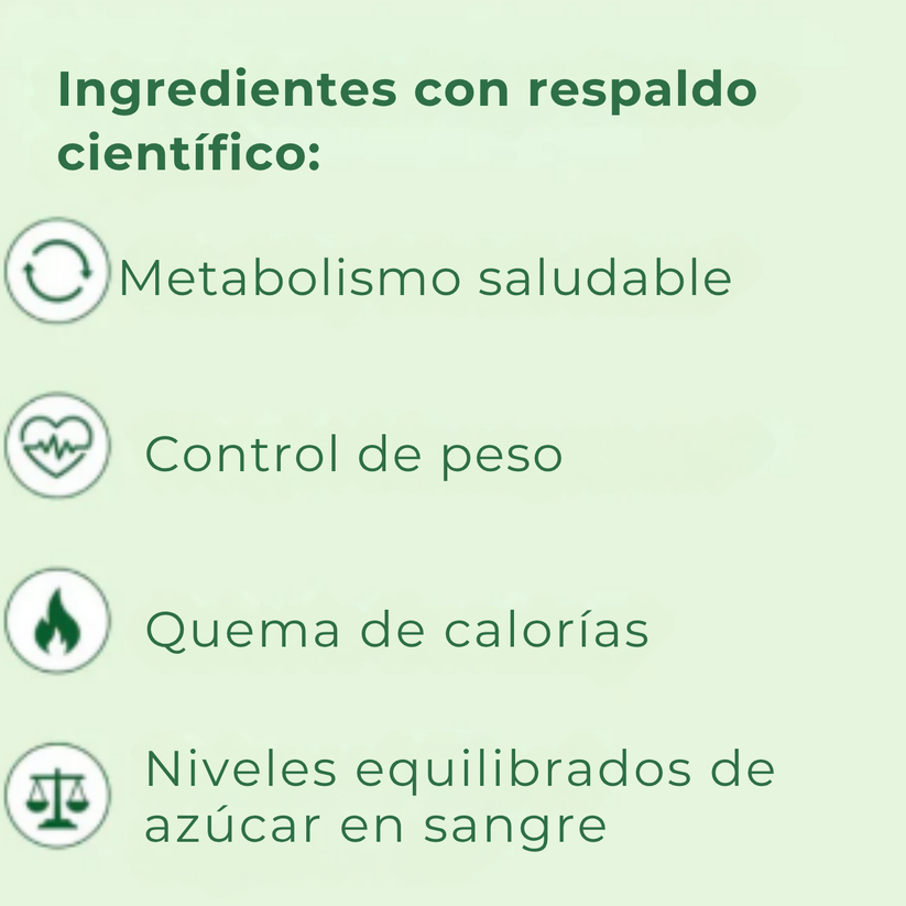 Metab Metabolismo x60 cápsulas - Baja de peso fácilmente y aumenta tu energía