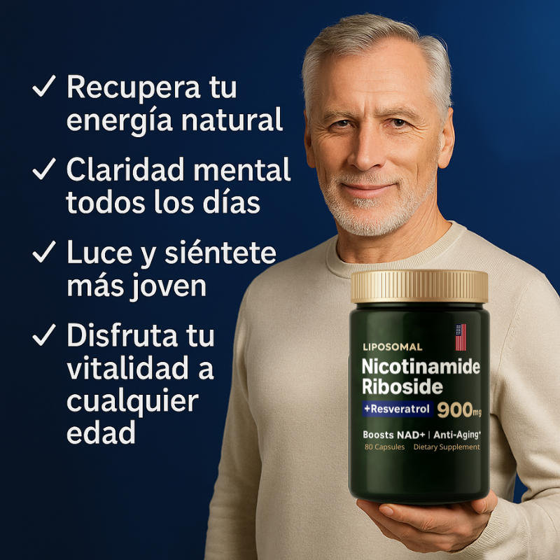 Liposomal NAD + Resveratrol: Efecto antienvejecimiento con Nicotinamida Formula Americana