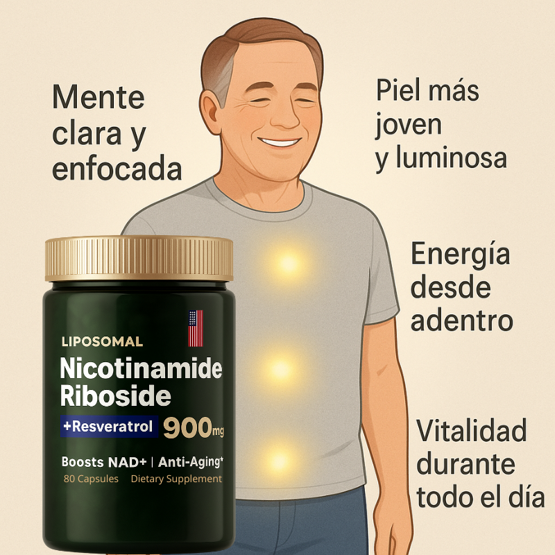 Liposomal NAD + Resveratrol: Efecto antienvejecimiento con Nicotinamida Formula Americana