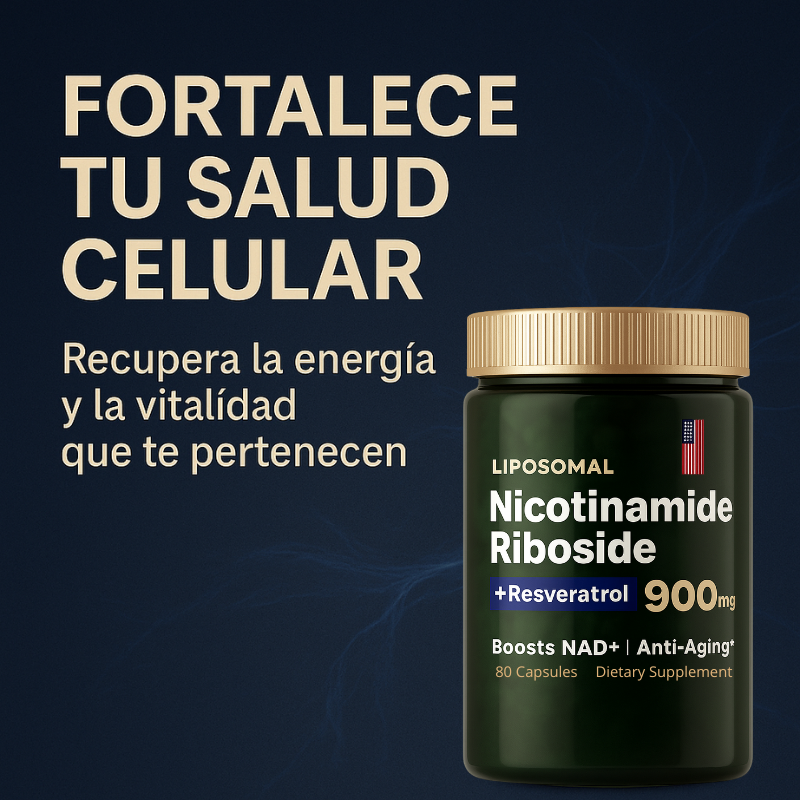 Liposomal NAD + Resveratrol: Efecto antienvejecimiento con Nicotinamida Formula Americana
