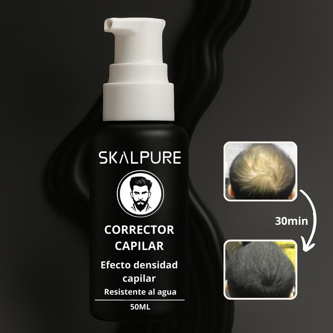 SKALPURE Corrector Capilar Profesional - Recupera al instante el volumen de tu cabello sin residuos, sin manchas, sin complicaciones.