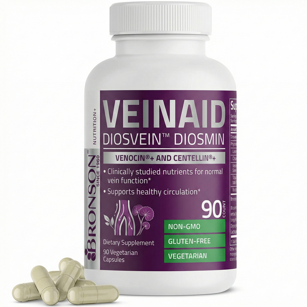 VEINAID X60 cápsulas | Suplemento natural para mejorar el aspecto de las varices y sus molestias