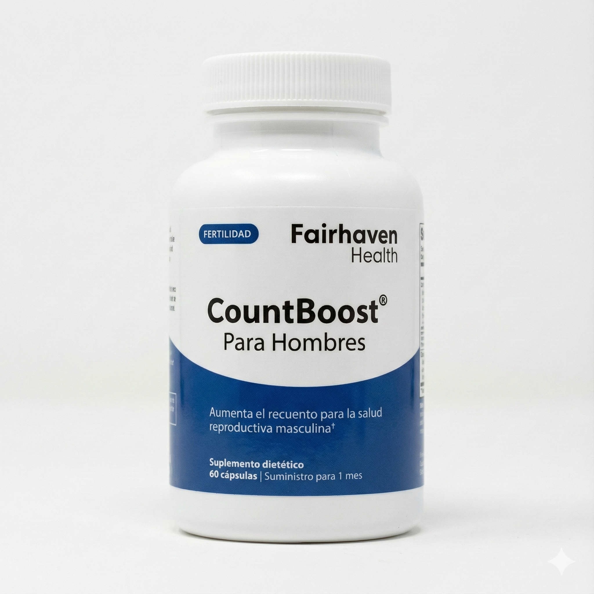 CountBoost suplemento x60 cápsulas para la fertilidad en hombres - Aumenta tu nivel de esperma y mejora tu salud reproductiva