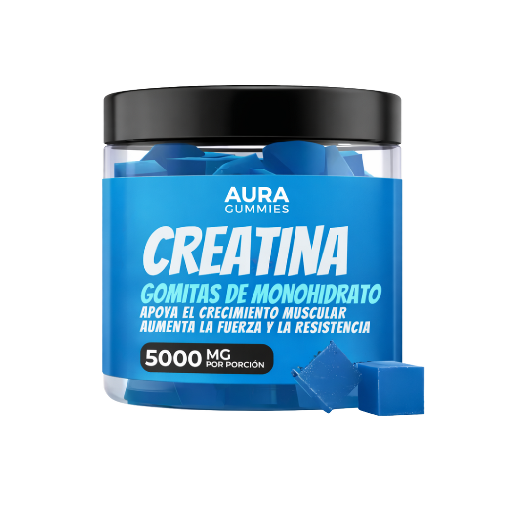 Aura Booty Up Gummies | Gomas de creatina para el crecimiento de los glúteos